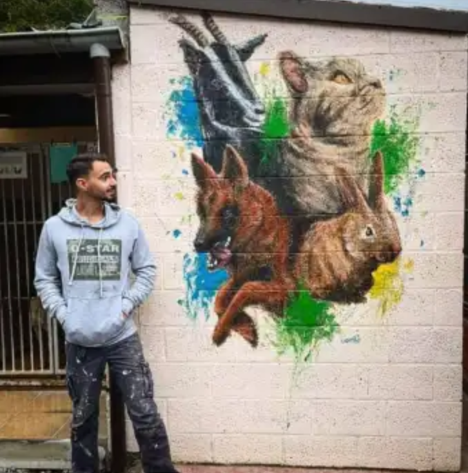 Julien Geraci au Carnaval de Binche 2024